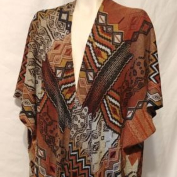 Yahada Accessories - Kimono Yahada Fringe Kimono Wrap Cover up XL